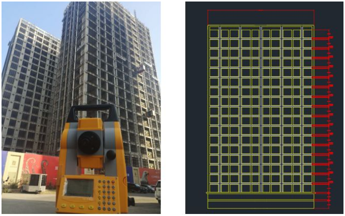 魔星MT20i外業(yè)觀測(cè)&高層建筑立面圖